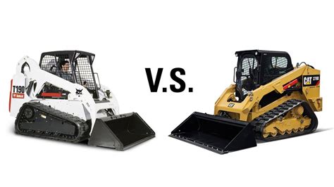 bobcat or cat skid steer|bobcat vs cat track loader.